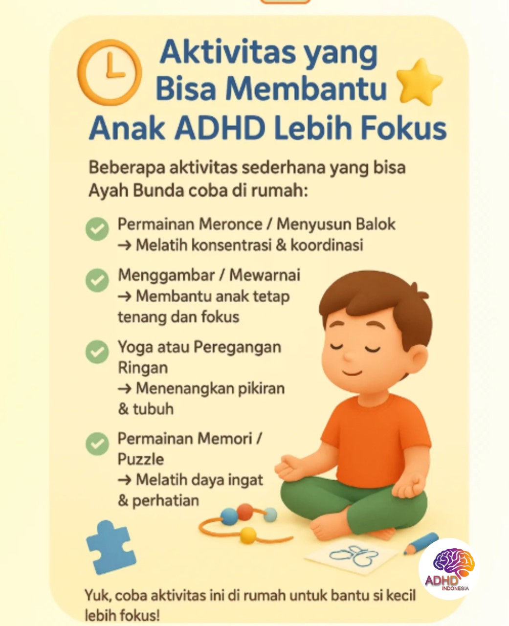 Pendekatan Edukatif yang Tepat untuk Anak ADHD di Kabupaten Bondowoso