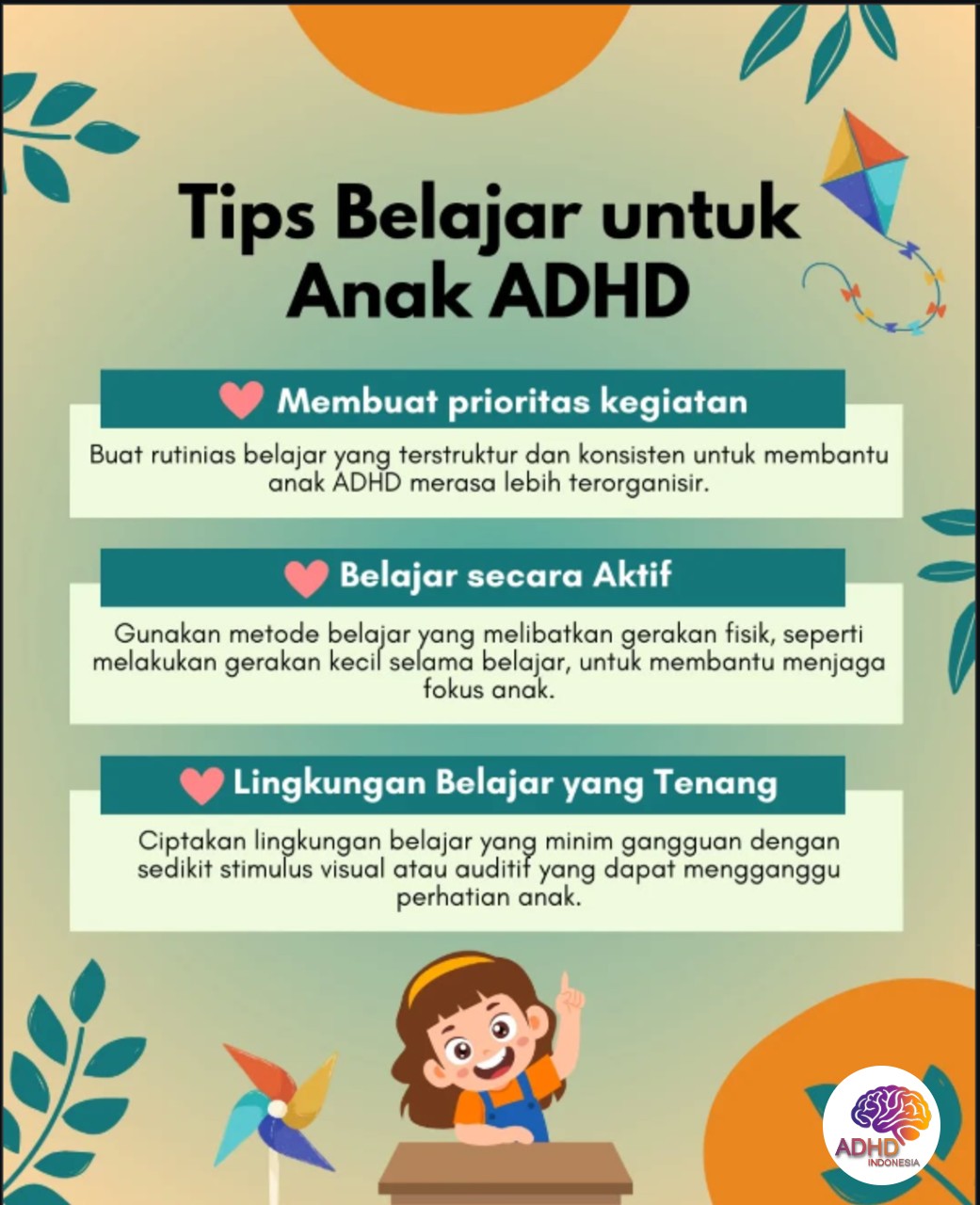 Strategi Belajar yang Cocok untuk Anak ADHD di Kabupaten Bondowoso